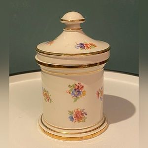 Neiman-Marcus Covered Canister Candy Jar Gray's Pottery Made in England